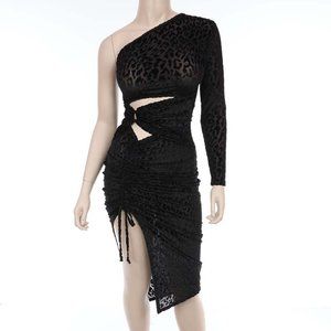 Beautiful Women dress in Very stretchy, burn out material, Look Super Cute, and